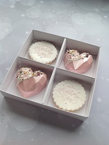 Mothers day 2 Hearts & 2 Cookie treat box
